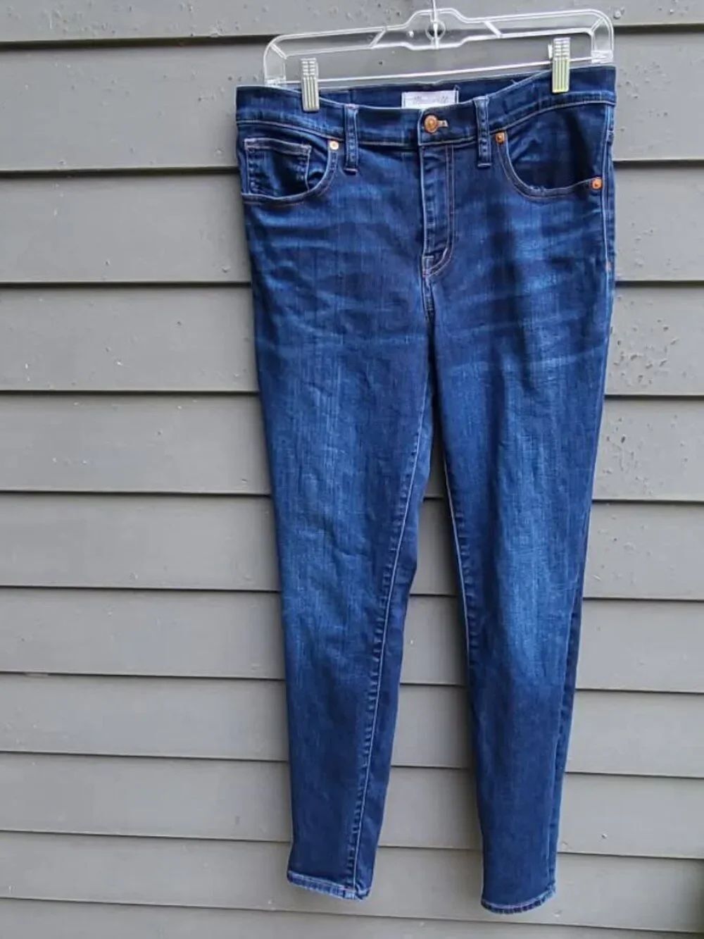 Madewell 9" High Riser Skinny Skinny Jeans size 30